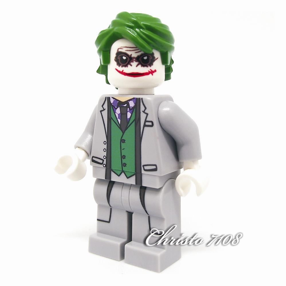  Christo Custom Lego Grey Joker Minifigure